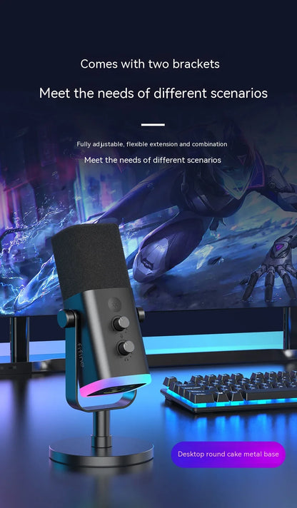 Dynamic Noise Reduction Microphone